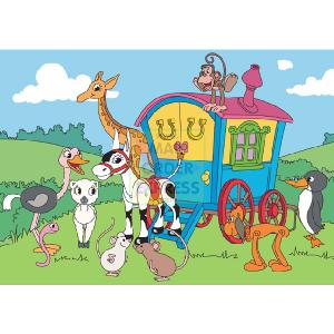 Jumbo Muffin The Mule 15 Piece Jigsaw Puzzle