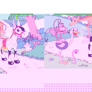 Jumbo Muffin The Mule 35 Piece Jigsaw Puzzle