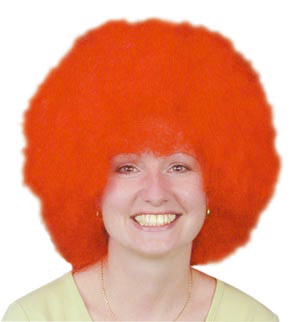 jumbo Pop wig, red