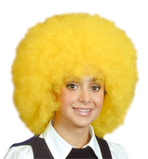 jumbo Pop Wig, yellow