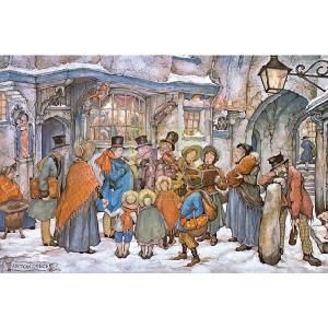 Jumbo The Carol Singers 1000 Piece Jigsaw Puzzle