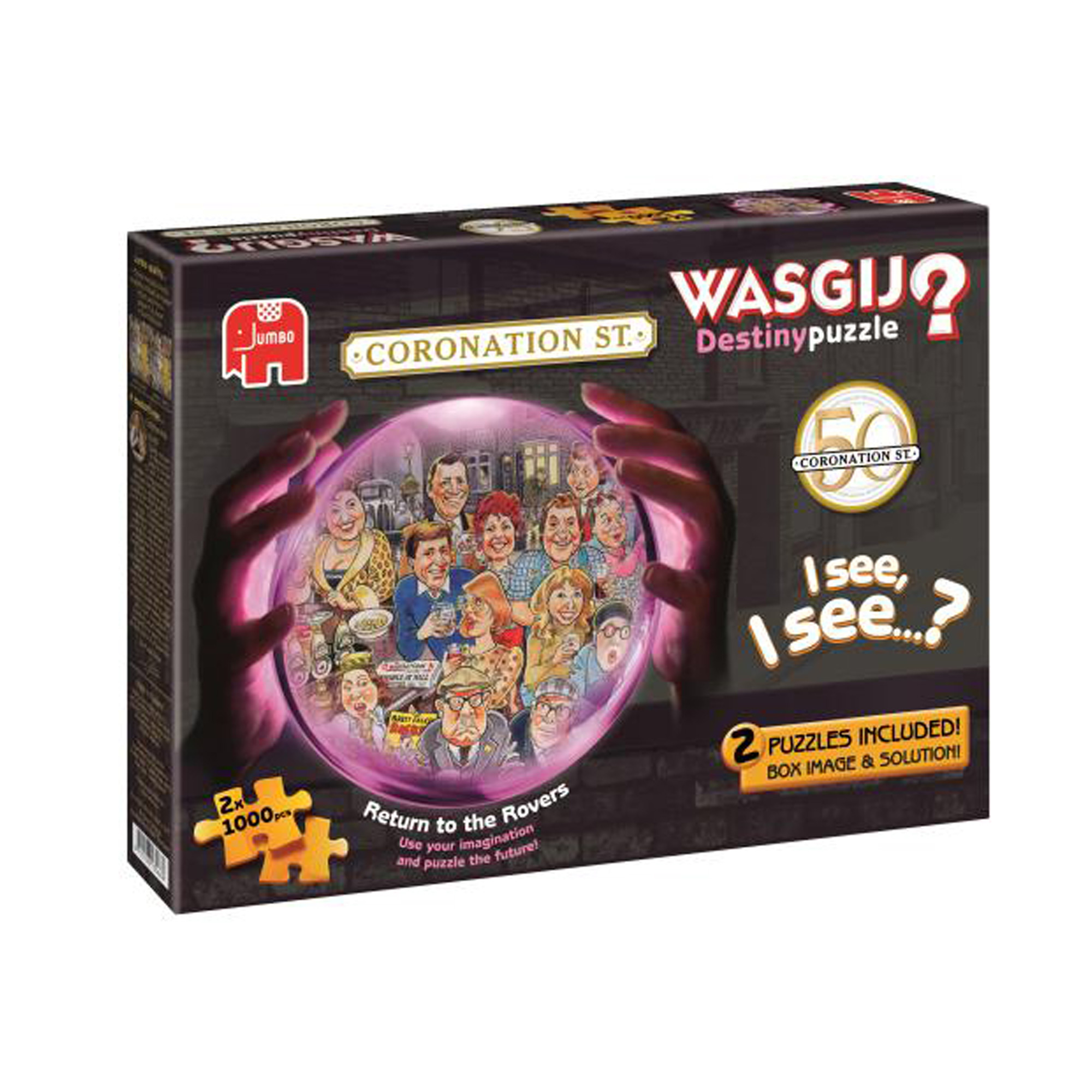Jumbo Wasgij Destiny Coronation Street Puzzle - 2 Pack