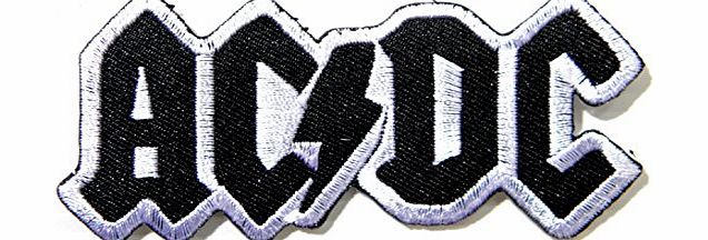 Jumboshop ACDC AD/DC Metal Rock Punk Music Band Logo Jacket T shirt Patch Sew Iron on Embroidered Badge Sign Costum