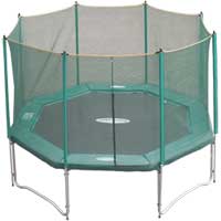 Jump for Fun Trampolines 10ft OctaJump and Safety Net Deluxe