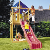 Jungle Gym Lodge Kit With Timber