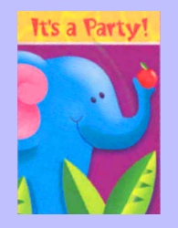 Jungle party - Invitations