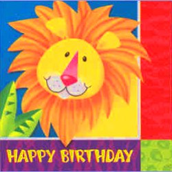 Jungle party - Napkins