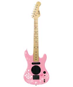 Electric Guitar Blossom Pink