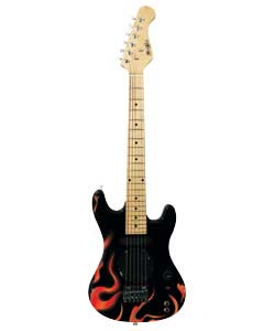Junior Electric Guitar Flame