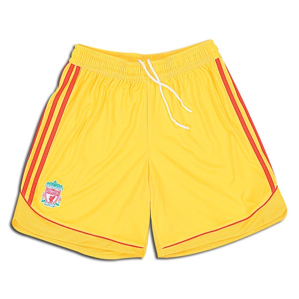 Junior sizes Adidas 06-07 Liverpool away shorts - Kids