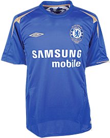 Junior sizes Umbro Chelsea Boys Centenary home 05/06
