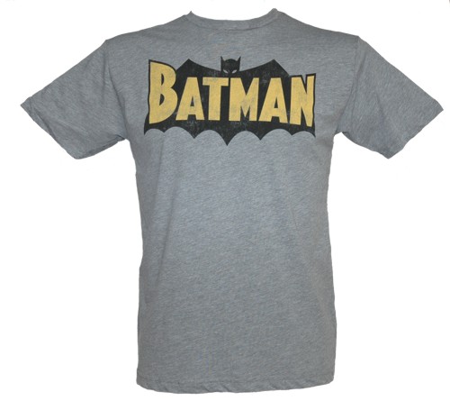 Batman Retro Logo Men` T-Shirt from Junk Food