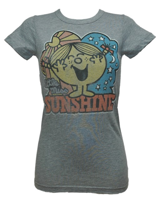 Day and Night Little Miss Sunshine Ladies T-Shirt from Junk Food