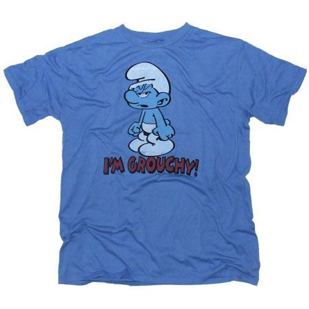 Im Grouchy Blueberry Blue Mens T-Shirt