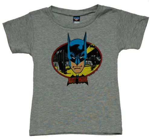 Kids Batman Face T-Shirt from Junk Food