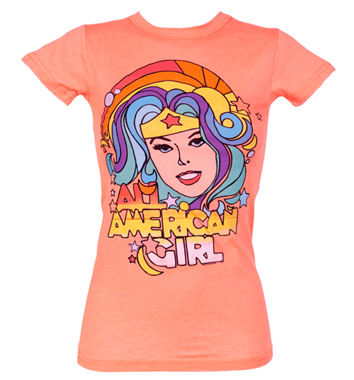 Ladies All American Wonder Woman T-Shirt from