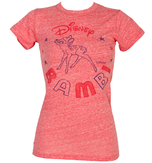 Junk Food Ladies Bambi Triblend T-Shirt from Junk Food