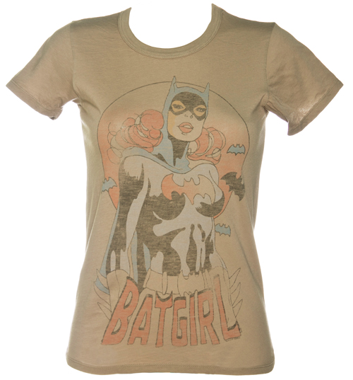Junk Food Ladies Batgirl Pose Black Label T-Shirt