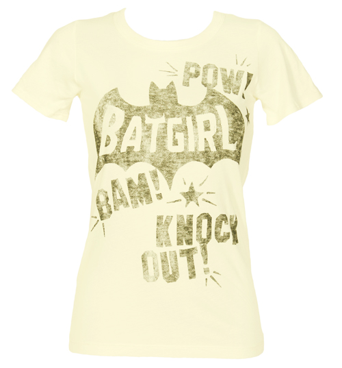 Junk Food Ladies Batgirl Pow T-Shirt from Junk Food