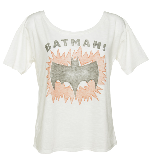 Ladies Batman! Slouch T-Shirt from Junk Food