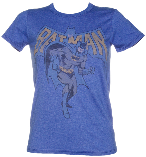 Junk Food Ladies Blue Batman T-Shirt from Junk Food