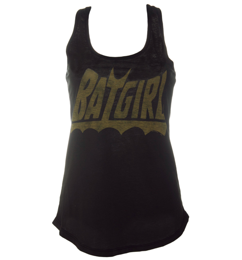 Junk Food Ladies Classic Batgirl Racer Back Vest from Junk