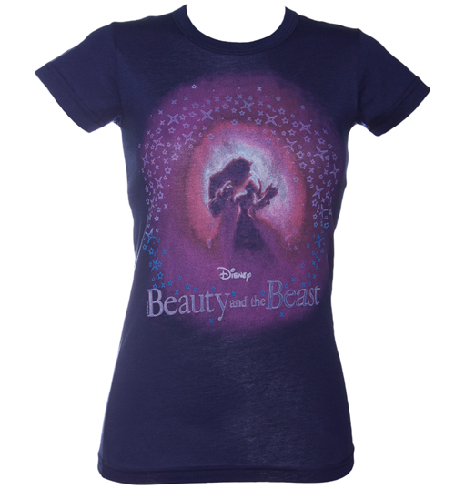 Ladies Disneys Beauty And The Beast T-Shirt