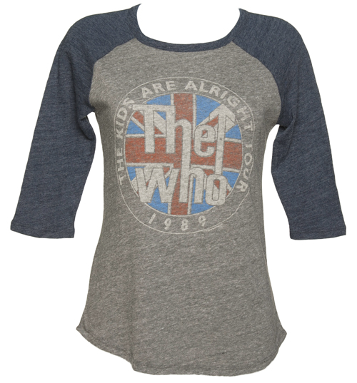 Junk Food Ladies Grey Triblend The Who Kids Are Alright