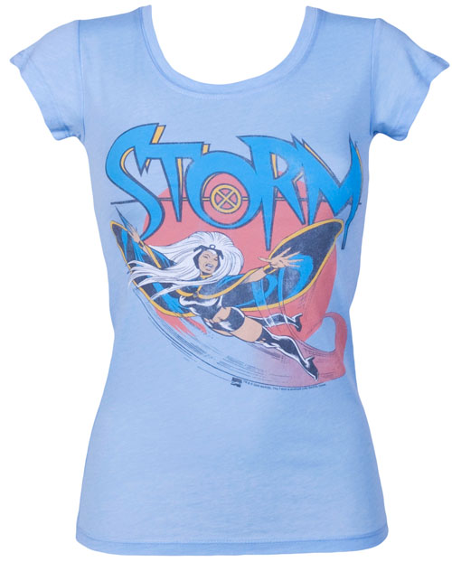 Junk Food Ladies Marvel Storm T-Shirt from Junk Food