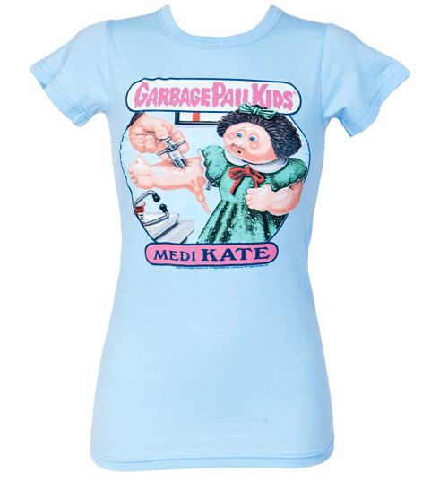 Junk Food Ladies Medi Kate Garbage Pail Kids T-Shirt from