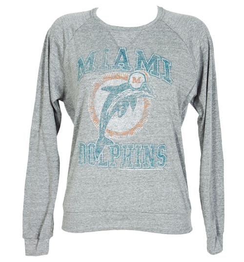 Junk Food Ladies Miami Dolphins Pullover from Junk Food