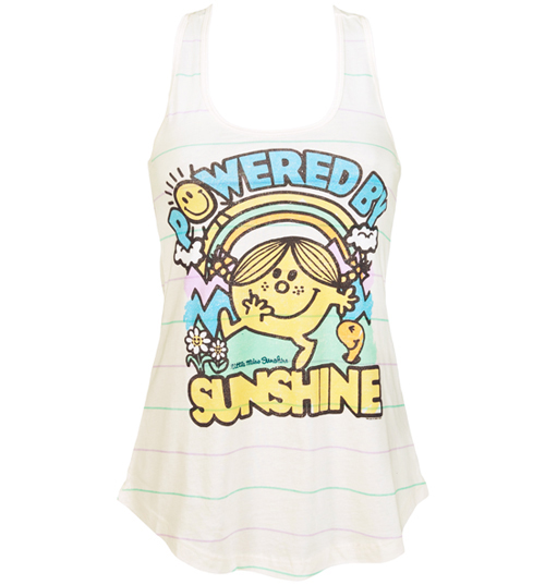 Junk Food Ladies Powered By Sunshine Little Miss Stripe