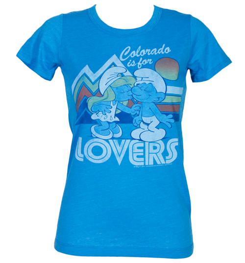 Junk Food Ladies Smurf California T-Shirt from Junk Food