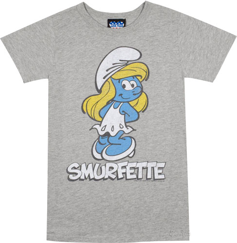 Ladies Smurfette T-Shirt from Junk Food