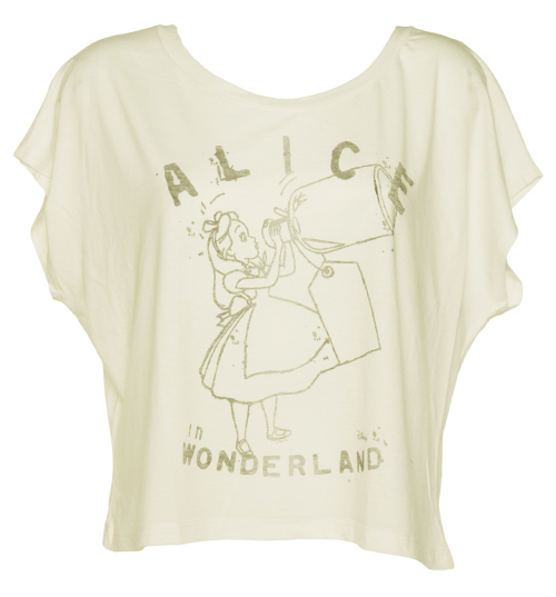 Ladies Sugar White Alice In Wonderland Vintage