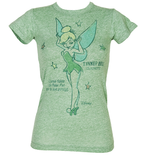 Junk Food Ladies Tinkerbell Triblend T-Shirt from Junk Food