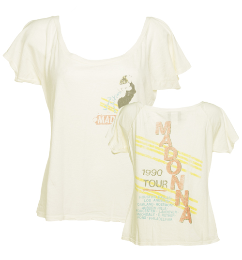 Junk Food Ladies White Madonna Blonde Ambition 1990 Tour