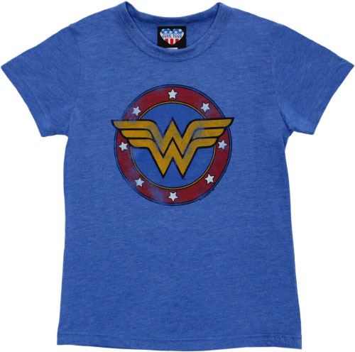 Ladies Wonder Woman Logo T-Shirt from Junk Food