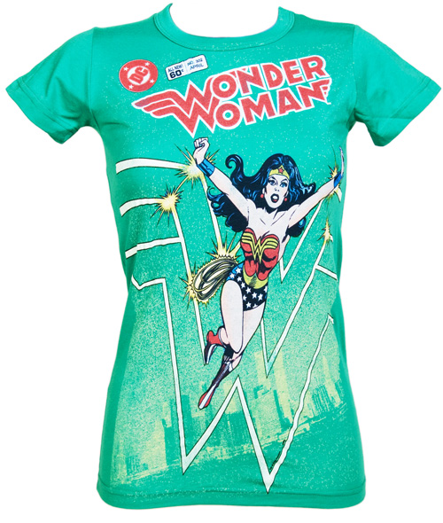 Ladies Wonder Woman T-Shirt from Junk Food