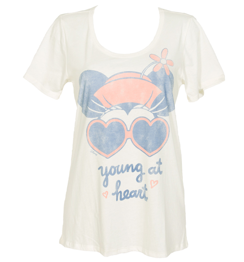 Junk Food Ladies Young At Heart Minnie Mouse T-Shirt from