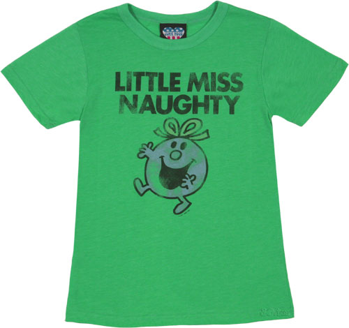 Little Miss Naughty Ladies T-Shirt from Junk Food