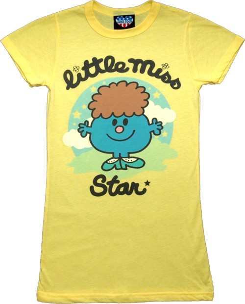 Junk Food Little Miss Star Ladies Little Miss T-Shirt from Junk Food