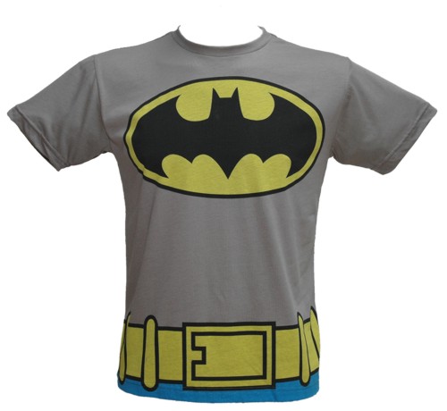 Men` Batman Costume T-Shirt from Junk Food