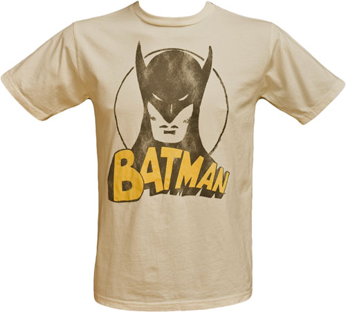Men` Batman T-Shirt in Sugar White from Junk Food