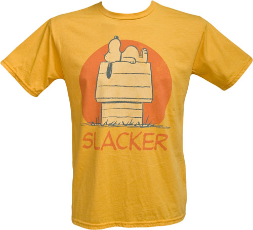 Junk Food Men` Snoopy Slacker T-Shirt from Junk Food