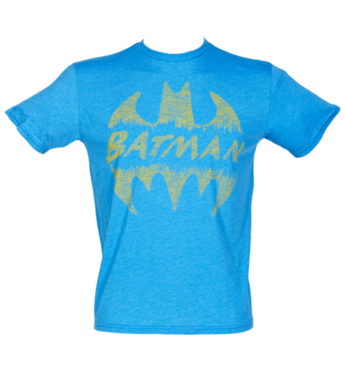 Mens Batman Crackle Logo T-Shirt from Junk