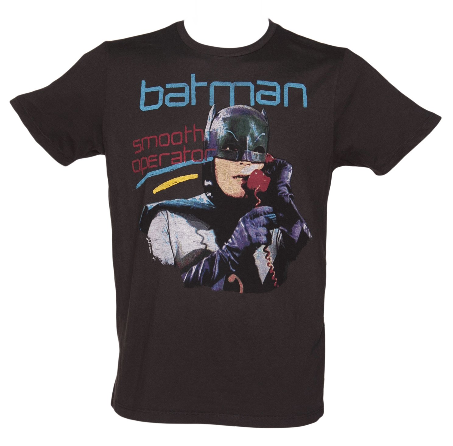 Junk Food Mens Black Smooth Operator Batman T-Shirt from