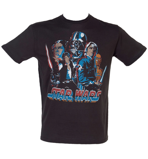 Mens Classic Star Wars T-Shirt from Junk Food