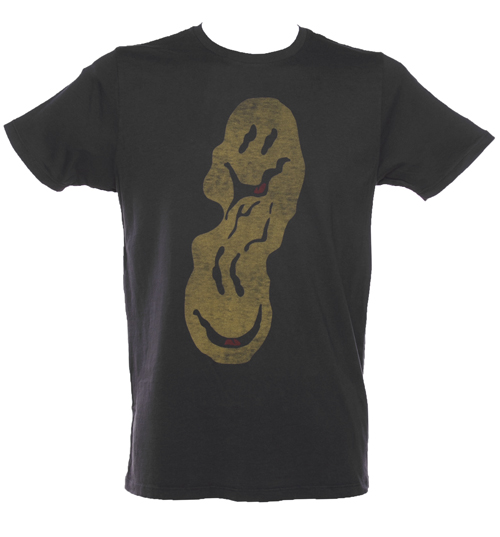 Junk Food Mens Dripping Happy Face T-Shirt from Junk