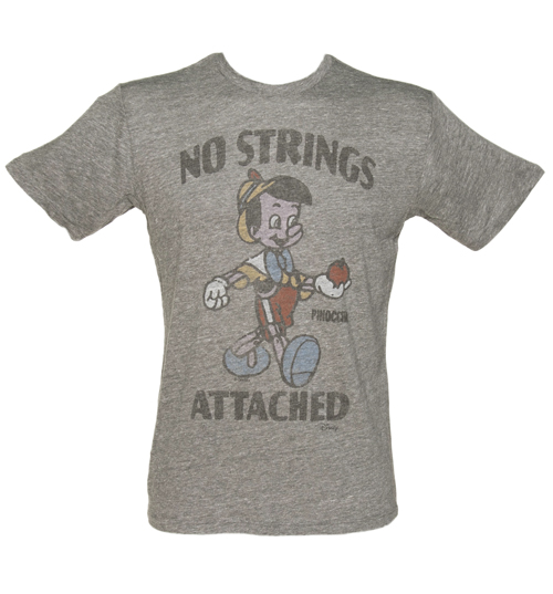 Mens Grey Triblend No Strings Attached